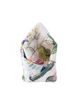 KOLOROBIA Pretty Flora on Pastel Pocket Square Themed Based Pocket Square,Floral Pocket square, Pocket Square for Men