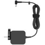 Replacement 45W Laptop Charger Adapter for Asus Vivobook Chromebook: C200M C300SA S15 / Other Asus Models: L410MA R540S E203M E203MA / Part Numbers: AD883J20 AD890326 AD2131320 ADP-45BW