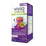 VIVIO Junior Cough Syrup - A Strawberry and Honey Flavour Preservative Free and Natural Cough Syrup for Dry and Congested Coughs in Children Aged 1 Year and Over - 140 ml