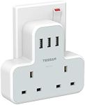 Plug Adapter with 3 USB Plug, TESSA