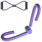 Big-Size Thigh Master Muscle Fitness Exercise Equipment, Arm Leg Exerciser Pelvic Hip Trainer Inner Thigh Toner for Women Home Gym Yoga Workout Training, Thighmaster with Resistance Band Figure-8