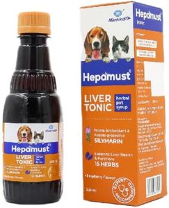 ROTZ Hepamust Syrup Herbal Liver Tonic (Silymarin Potent Antioxidant & Hepato-Protective) Helps in Anorexia & debility, for Cats & Dogs (200 ml)