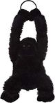 4AJ BAZAAR Toys Soft Stuffed Chimpanzee Wild Animal Play Toy for Unisex Kids/Toddler Baby's Hanging Funny Gorilla Monkey Fur Doll, Black 45_cm