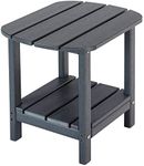 LZRS Double Adirondack Side Table, 