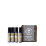 Neal's Yard Remedies | Remedies to Roll Collection | Vegan Organic Oils | Travel, Night Time, Energy, Relaxation | Gift Set For Women| 9ml Each