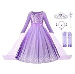 JerrisApparel Girl Snow Party Dress
