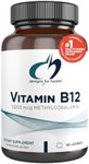Designs for Health Vitamin B12 Lozenges - B12 Vitamins 5000 mcg Methylcobalamin - Vitamin B12 Supplements - Vegan + Non GMO, Natural Berry Flavor (60 Quick Dissolve Lozenges)