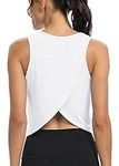 Mippo Crop Workout Tops for Women H