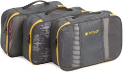 Biaggi ZIPCUBES 3 Pack - Packing Cubes for Travel Organization, Lightweight Packing Organizers for Woman & Mens Travel Essentials