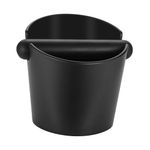 APTSPADE Coffee Knock Box 4.9 Inch, Coffee Knock Box Black, Coffee Grounds Knock Box, Coffee Knock Box Small, Knock Box Mini, Espresso Coffee Knock Box Small, Coffee Grounds Container Knock Box