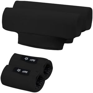 Underarm Crutch's Pad and Hand Grip Covers Universal Forearm Handle Padded Cushion Sets Accessories for Crutches