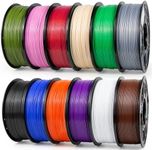 iSANMATE ASA Filament 1.75mm 12KG, UV & Weather Resistant 3D Printer Filament Perfect for Outdoor Functional Parts, Dimensional Accuracy +/- 0.02mm, 1kgX12 Spool