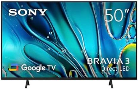 Sony 50" BRAVIA 3 4K HDR LED Google TV (2024)