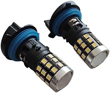 GLEXLED HP 24W HP24W Bombilla LED Lampara blanca 6000K para C5 3008 5008 DLR, luces de circulación diurna de estacionamiento, reemplazo de luces halógenas, 2 uds.