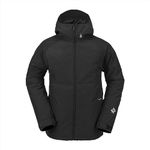 Volcom Men's Standard 2836 Insulated Snowboard Jacket, Black S4