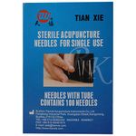 Sterile Acupuncture Needles For Single Use - Transparent (0.25 X 13Mm)