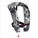 Eyson Inflatable Life Jacket Inflatable Life Vest for Adult Classic Automatic (White Camouflage)