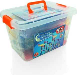Marble Mania Marble Run Set – 162-Piece Construction Toy
