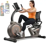 Niceday Recumbent Exercise Bike, Recumbent Bike for Home, Recumbent Stationary Bike 400LBS Weight Capacity, Magnetic Recumbent Bike with Smart APP, LCD Monitor, Heart Rate Handle