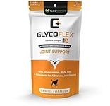 VETRISCIENCE Glycoflex 3 Clinically Proven Dog Hip and Joint Supplement with Glucosamine for Dogs, Chicken, 60 Chews - Vet Recommended for Mobility Support for All Breeds and Sizes