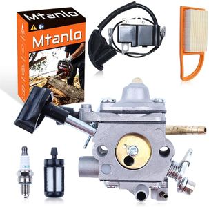 Mtanlo Carburetor Ignition Coil For Stihl BR500 BR550 BR600 Carb Blower For Zama C1Q S183, Carburetor Ignition Coil Air Filter Fuel Filter Spark Plug.