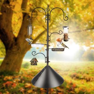 Urban Deco Bird Feeding Station Kit – Heavy Duty with Squirrel Baffle