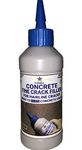 Bluestar Flexible Concrete Hairline Crack Filler (Gray), DIY- No Special Tools Needed. Fill Small Cracks in Concrete Driveways, Patios and Other Concrete Surfaces. 8 fl. oz. Bottle.