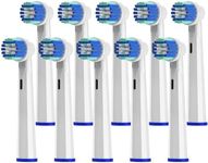 Replacement Toothbrush Heads Compatible with Oral B Braun，10 Pack (Individually Packaged) Professional Sensitive Electric Toothbrush Heads Refill Compatible with Oral B 7000/Pro 1000/9600