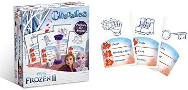 Disney Frozen 2 Charades Juego de Cartas Niños y Familias