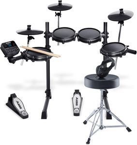 Alesis Turbo Mesh Electronic Drum Kit – 7-Piece Digital Set