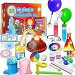 UNGLINGA 33 Experiments Science Kit for Kids, Science Project STEM Learning Educational Toys Gifts for Boys Girls, Chemistry Set, Volcano Erupting