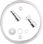 Silicone Sealing Ring Clear + Pressure Cookers Gasket + Universal Replacement Floater and Sealer for 5/6 Quart Models