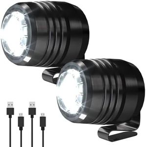 The Original 2 Rechargeable Headlights for Shoe Charms, Flashlight Attachment Accessories Kids Girl Boy Women Men Sandals, Clip on Clog Headlamp Shoe Decoration Charms