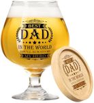 Aremdys Dad Gifts for Fathers Day, 17 Oz Beer Glasses with Coasters, Fathers Day Birthday Gifts for Dad from Daughter Son, Unique Fathers Day Birthday Christmas Thanksgiving Gifts for Dad