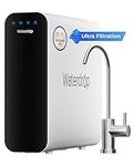 Waterdrop TSU 0.01μm Ultra-Filtration Under Sink Water Filter System, 3-Stage High Capacity, USA Tech, Smart Panel, No Waste Water, 2 Years Lifetime