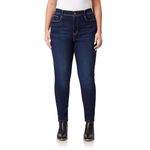 Angels Forever Young Women's 360 Sculpt Skinny Mid-Rise Jeans (Standard and Plus), Sofia, 16