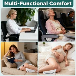 Dioxide Memory Foam Side Sleeper Pillow – Ergonomic Support