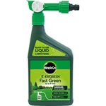 Miracle-Gro EverGreen Fast Green Spray & Feed, Liquid Lawn Food, 1 Litre