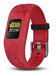 Garmin vivofit jr. 2, Kids Fitness/Activity Tracker, 1-Year Battery Life, Adjustable Band, Star Wars Dark Side, Red