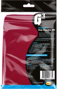 G3 Pro Deep Clean Clay Mitt – Removes Tar, Tree Sap & Overspray, Reusable