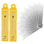 FeiLyKi 25mm Blades Knife Blades Snap Off Blades,20pcs SK5 Steel Sharp-2064