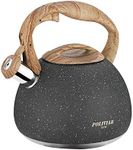 POLIVIAR Tea Kettle, 2.7 Quart Natu