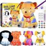 DIY-LAOESE Paint Your Own Dog Lamp Kit, Art Supplies Arts & Crafts Kit, Painting kit for Kids 6-12, Arts and Crafts for Kids Ages 8-12, Toys Girls Boy Birthday Gift Ages 6 7 8 9 10 11 12+