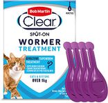 Bob Martin Spot on Cat & Kitten Dewormer 4 Tube Multi Pack De Wormer