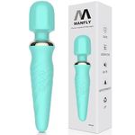 MANFLY Multifunctional Home Massager, Wireless Handheld Waterproof Powerful Massage Tool, Suitable for Neck Shoulders Waist Legs and Feet, Blue (Blue)