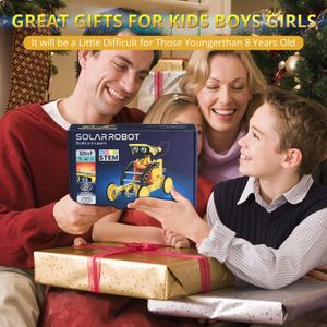 OMWay 12-in-1 Solar Robot Kit – STEM Educational Building Toy