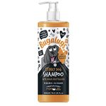 BUGALUGS Stinky Dog Shampoo with odour neutraliser, fox poo shampoo for dogs with dog perfume, vegan dog grooming dog shampoo for sensitive skin amazing puppy pet shampoo & conditioner (1x500ml)