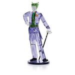 Swarovski DC Batman Joker Ornament, Purple, Clear and Green Crystal, from the DC Comics Collection