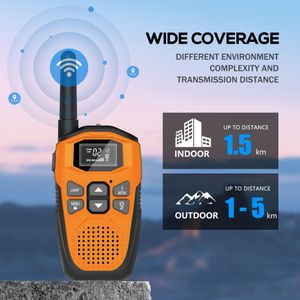 NXGKET Long Range Walkie Talkies, 2-Pack – Two-Way Radios