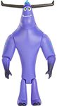 Disney Pixar ​Monsters at Work Tylor Tuskmon Action Figure, Collectible Disney Plus Character Toy, 7.9-in / 20.1-cm Tall Highly Posable with Authentic Detail, Kids Gift Ages 3 Years & Older